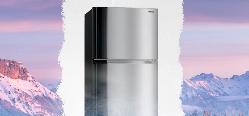Преимущества классических двухдверных холодильников Mitsubishi Electric
